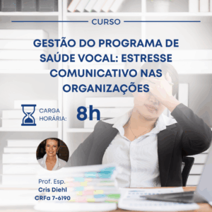 GESTÃO DO PROGRAMA DE SAÚDE VOCAL: ESTRESSE COMUNICATIVO NAS ORGANIZAÇÕES