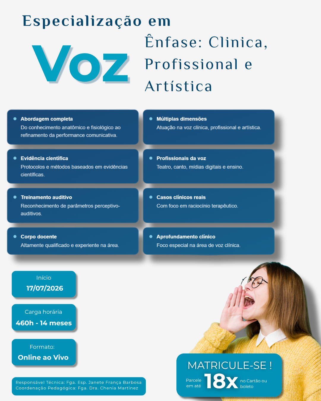 Responsável Técnica Fga. Esp. Janete França Barbosa Coordenação Pedagógica Fga. Dra. Chenia Caldeira Martinez (3)